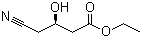 structure of CAS# 141942-85-0, Ethyl (R)-(-)-4-cyano-3-hydroxybutyrate
