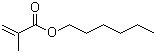 Hexyl methacrylate molecular structure (CAS 142-09-6)