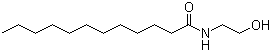 N-(2-Hydroxyethyl)dodecanamide molecular structure (CAS 142-78-9)