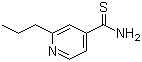 结构式 CAS# 14222-60-7, 丙硫异烟胺; 2-丙基硫代异烟酰胺