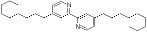 结构式 CAS# 142646-58-0, 4,4'-二壬基-2,2'-联吡啶