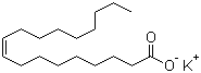 Potassium oleate molecular structure (CAS 143-18-0)