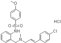 结构式 CAS# 1431698-47-3, KN-92 盐酸盐