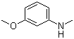 3-Methoxy-N-methylaniline molecular structure (CAS 14318-66-2)