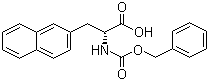 structure of CAS# 143218-10-4, Cbz-3-(2-Naphthyl)-D-alanine;(2R)-2-{[(Benzyloxy)carbonyl]amino}-3-naphthalen-2-ylpropanoic acid