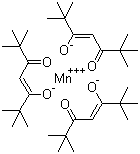 Tris(dipivaloylmethanato)manganese molecular structure (CAS 14324-99-3)