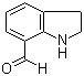结构式 CAS# 143262-21-9, 吲哚啉-7-甲醛
