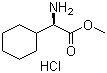 结构式 CAS# 14328-64-4, (2R)-2-氨基-2-环己基乙酸甲酯盐酸盐