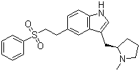 structure of CAS# 143322-58-1, Eletriptan;3-[(1-Methylpyrrolidin-2-yl)methyl]-5-(2-phenylsulfonylethyl)-1H-indole