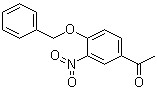 结构式 CAS# 14347-05-8, 4'-苄氧基-3'-硝基苯乙酮