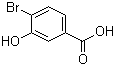 结构式 CAS# 14348-38-0, 4-溴-3-羟基苯甲酸