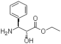 结构式 CAS# 143615-00-3, (2R,3S)-3-苯基异丝氨酸乙酯