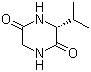 structure of CAS# 143673-66-9, (R)-3-Isopropyl-2,5-piperazinedione;Cyclo-(glycyl-D-valine)