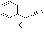 structure of CAS# 14377-68-5, 1-Phenylcyclobutanecarbonitrile