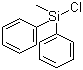 Chlorodiphenylmethylsilane molecular structure (CAS 144-79-6)