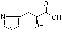 L-beta-Imidazolelactic acid molecular structure (CAS 14403-45-3)
