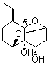 (2R,4S,4aR,5R,6R,8aS)-6-Ethylhexahydro-2,5-epoxy-2H-1-benzopyran-4,4a(5H)-diol molecular structure (CAS 144096-46-8)