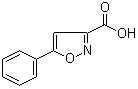 5-Phenyl-3-isoxazolecarboxylic acid molecular structure (CAS 14441-90-8)