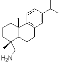 (+)-Dehydroabiethylamine molecular structure (CAS 1446-61-3)