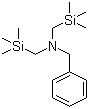 结构式 CAS# 144964-17-0, N,N-双[(三甲基硅基)甲基]苄胺
