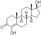 Oxymesterone molecular structure (CAS 145-12-0)