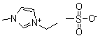 3-Ethyl-1-methylimidazolium methanesulfonate molecular structure (CAS 145022-45-3)