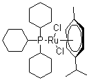 结构式 CAS# 145381-23-3, 对伞花烃(三环己基膦)二氯化钌