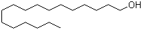 Heptadecanol molecular structure (CAS 1454-85-9)
