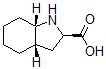 structure of CAS# 145513-91-3, (2R,3aS,7aS)-Octahydro-1H-indole-2-carboxylic acid;[2R-(2alpha,3aalpha,7aalpha)]-Octahydro-1H-indole-2-carboxylic acid