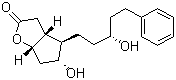 Latanoprost Lactone Diol molecular structure (CAS 145667-75-0)