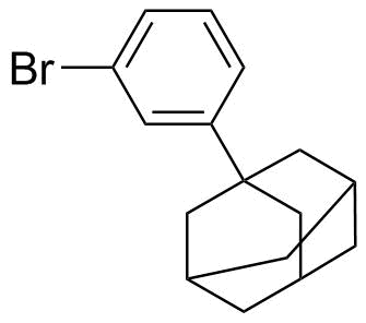 1-(3-Bromophenyl)adamantane molecular structure (CAS 1459-53-6)