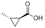 structure of CAS# 14590-52-4, (1S,2S)-2-methylcyclopropane-1-carboxylic acid