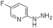 结构式 CAS# 145934-90-3, 5-氟-2-肼基吡啶