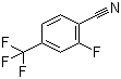 structure of CAS# 146070-34-0, 2-Fluoro-4-(trifluoromethyl)benzonitrile;3-Fluoro-4-cyanobenzotrifluoride