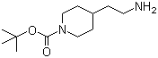 structure of CAS# 146093-46-1, 4-(2-Aminoethyl)-1-Boc-piperidine;4-(Aminoethyl)-1-N-Boc-piperidine