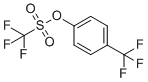 structure of CAS# 146397-87-7, 4-(Trifluoromethyl)phenyl trifluoromethanesulfonate