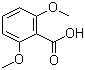 结构式 CAS# 1466-76-8, 2,6-二甲氧基苯甲酸