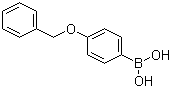 结构式 CAS# 146631-00-7, 4-苄氧基苯硼酸