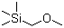 (Methoxymethyl)trimethylsilane molecular structure (CAS 14704-14-4)