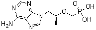 structure of CAS# 147127-19-3, (S)-9-(2-Phosphonomethoxypropyl)adenine