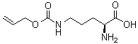 N5-[(2-Propen-1-yloxy)carbonyl]-L-ornithine molecular structure (CAS 147290-10-6)
