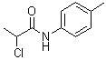 2-Chloro-N-(4-methylphenyl)propanamide molecular structure (CAS 147372-41-6)