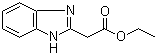 Ethyl 2-(1H-1,3-benzimidazol-2-yl)acetate molecular structure (CAS 14741-71-0)