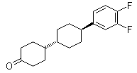trans-4'-(3,4-Difluorophenyl)-[1,1'-bicyclohexyl]-4-one molecular structure (CAS 147622-85-3)