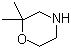2,2-Dimethylmorpholine molecular structure (CAS 147688-58-2)