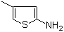 4-甲基-2-氨基噻吩分子结构 (CAS 14770-82-2)