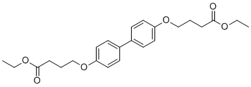 4,4'-[[1,1'-Biphenyl]-4,4'-diylbis(oxy)]bis-butanoic acid diethyl ester molecular structure (CAS 147839-01-8)