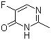 structure of CAS# 1480-91-7, 5-Fluoro-2-methylpyrimidin-4(3H)-one