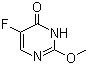 structure of CAS# 1480-96-2, 2-Methoxy-5-fluorouracil;5-Fluoro-2-methoxy-4(1H)pyrimidinone