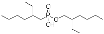 结构式 CAS# 14802-03-0, 2-乙基己基膦酸单(2-乙基己基)酯